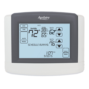 Aprilaire programmable thermostat to save energy