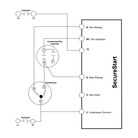 Copeland 943-0120-00 SecureStart Module Kit Diagram