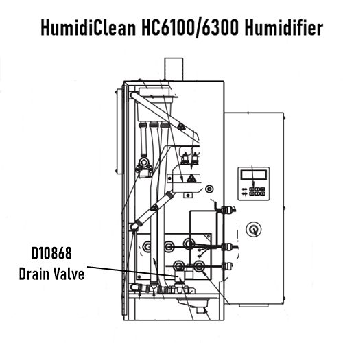 Armstrong International D10868 Drain Valve Illustration