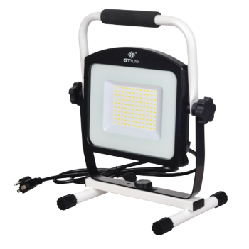 GT-Lite 7,000 Lumen LED Portable Work Light W/USB