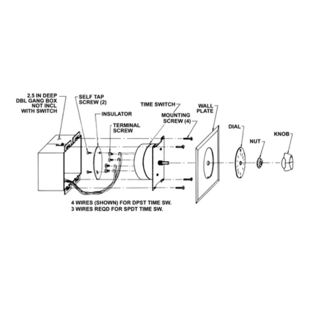 Marktime 74114AB Heavy Duty Timer Parts