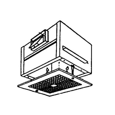 PennBarry Motors Z8SH Z8SH Quiet Ceiling Exhaust Fan Assembly