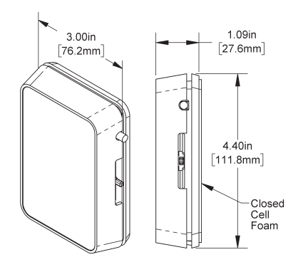 BAPI LSPLUS2 Room Temperature Sensor