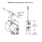 BAPI 418MHz Wireless Receiver Dimensions