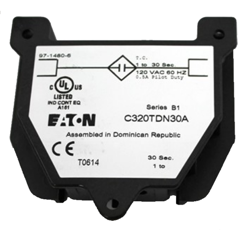 Cutler Hammer C320TDN30A Freedom Timer On Delay 120V 1-30 Second Range