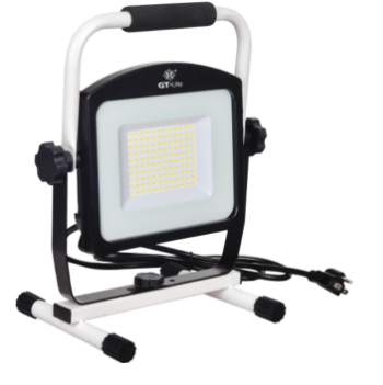 GT-Lite 7,000 Lumen LED Portable Work Light W/USB