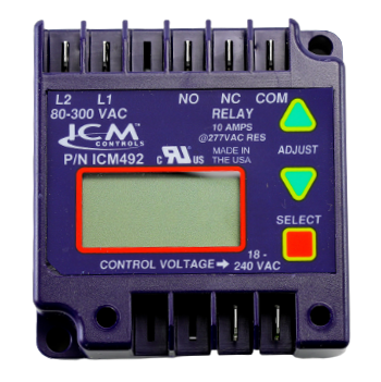 ICM Controls ICM492-LF Single Phase Motor Protector 80-300 VAC