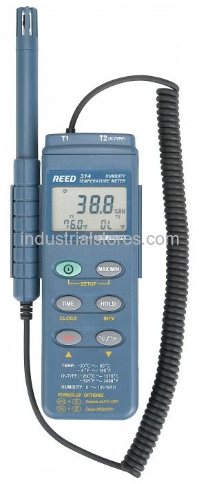 C-314-Reed C-314 Hygrometer Thermometer Datalogger - Industrial Stores