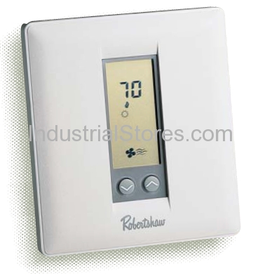 300-208-Robertshaw 300-208 Digital Non-Programmable Thermostat 2-Heat 1 ...