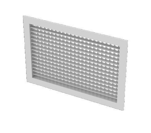 Titus 300FS-36X24 Supply Grille Aluminum 36" x 24"