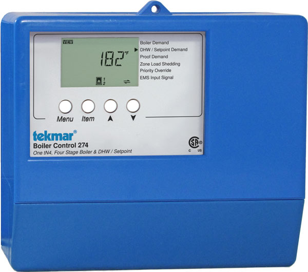 Tekmar 274 Boiler Control 4 Stage Boiler & DHW