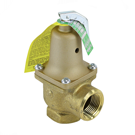 Watts 0121504 Boiler Pressure Relief Valve 1" LF174A-125