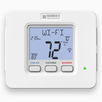 York S1-TBSU32P7Y Commercial Programmable Thermostat 3H/2C 7-Day with Humidity Control