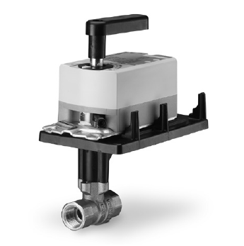 Siemens Building Technology 173C-10310 Two-Way Ball Valve Assembly 3/4" 16Cv 200 PSI Valve Body Normally Open with Non-Spring Return Actuator