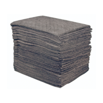 Sellars 25100 Meltblown Gray Sorbent Pad (100/Case)