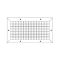 Titus 300RS-24x6 Supply Grille 24" x 6" Front Blade Parallel to Short Dimension