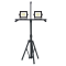 Stonepoint LED Lighting YWL-12000DT-QR Work Light 12,000 Lumen with Quick Release Tripod